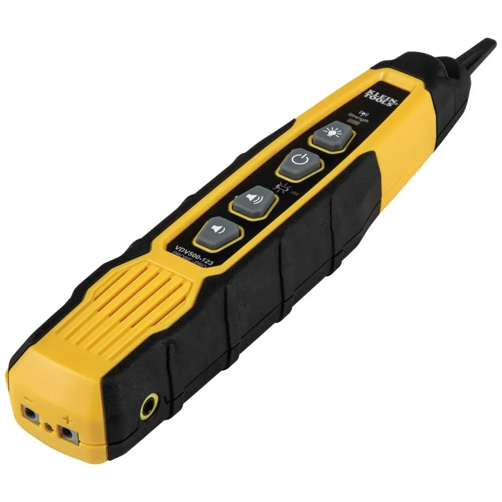 A variety of multimeter probes and wire probes suitable for different electrical applications.